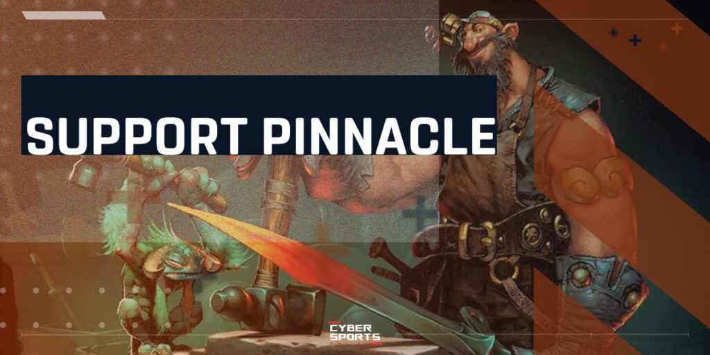 Pinnacle support