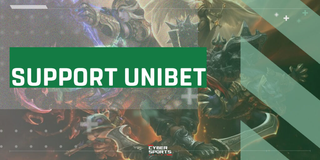 Unibet support