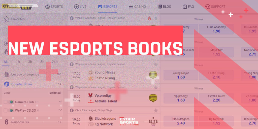 New Esports books