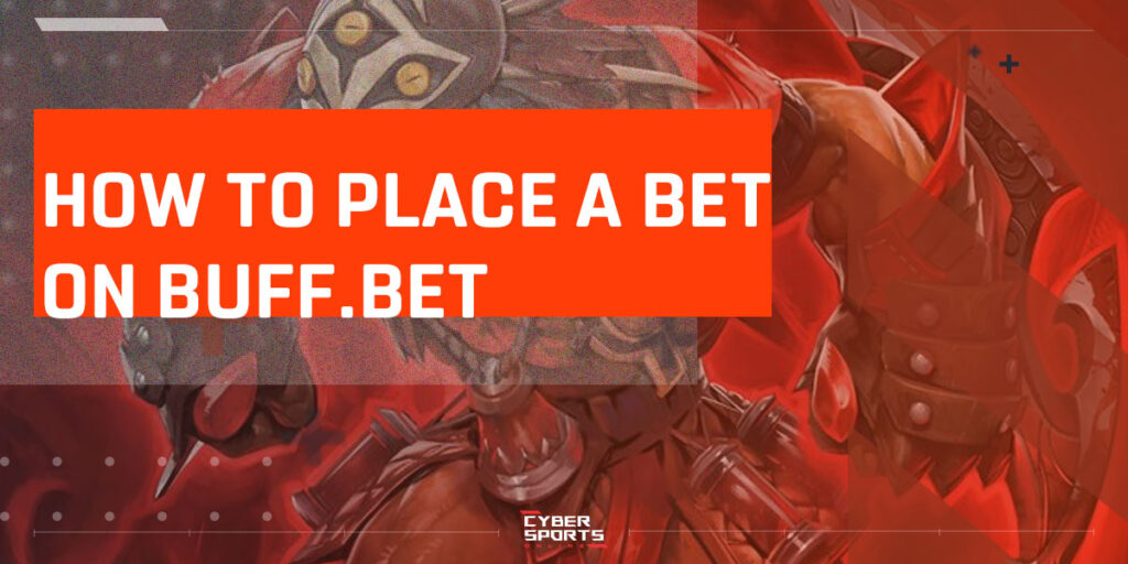 How to place a bet on Buff.bet