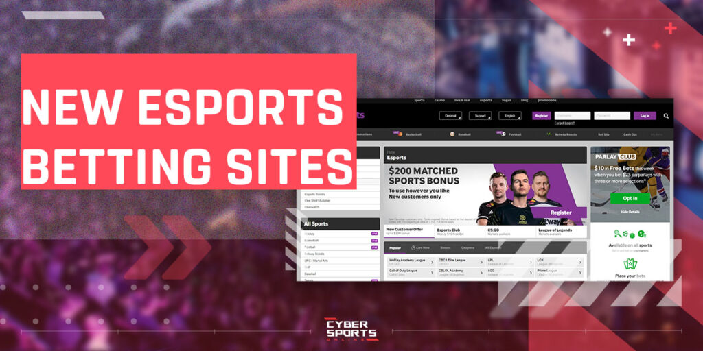 New Esports Betting Sites