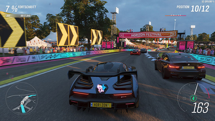 Forza Horizon 4 gameplay.