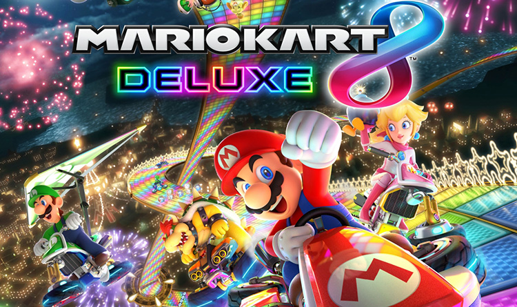 Game: Mario Kart Deluxe 8.