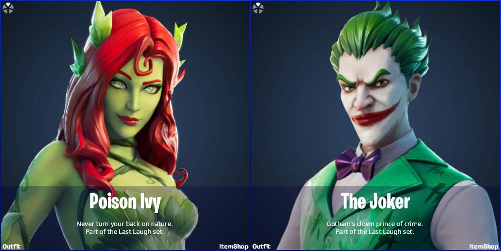 Joker and Poison Ivy